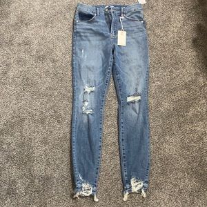 Good American Distressed Jeans